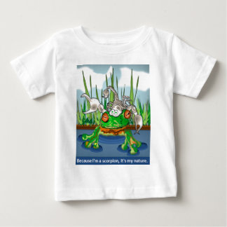 Der Skorpion und der Frosch Baby T-shirt