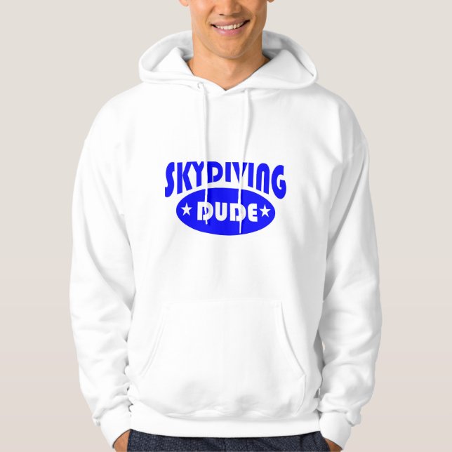 Der skydive Hoodie der Männer (Vorderseite)