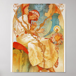 Der slav Epic Alphonse Mucha Poster