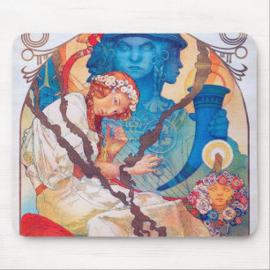 Der slawische Epic Alphonse Mucha Mousepad