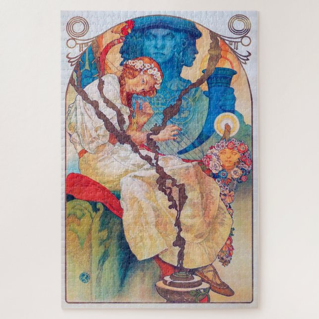 Der slawische Epic Alphonse Mucha Puzzle (Vertikal)