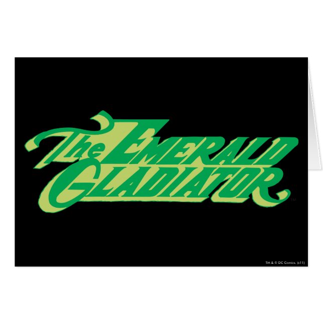 Der Smarald Gladiator (Vorderseite (Horizontal))