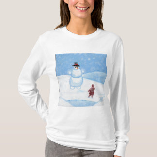 Der Snowman Long Sleeve T for Women von JML T-Shirt