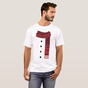 Der Snowman-Winter-WeihnachtsShirt der Männer T-Shirt