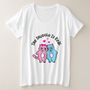 Der Snuggle ist - der grundlegende T - Shirt der