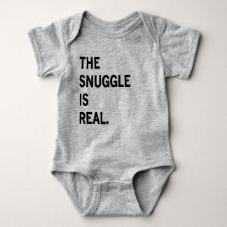 Der Snuggle ist wirklicher Baby-Spielanzug Baby Strampler