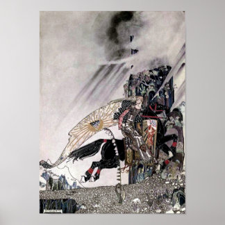 Der Sohn der Witwe von Kay Nielsen Print Poster