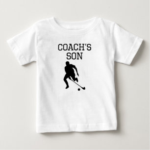 Der Sohn des Feld-Hockey-Zuges Baby T-shirt