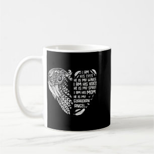 Der Sohn eines Mannes ist Schutzengel Trauerperfor Kaffeetasse