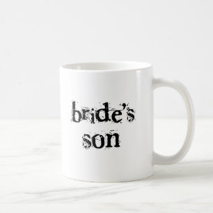 Der Sohn-Schwarz-Text der Braut Tasse