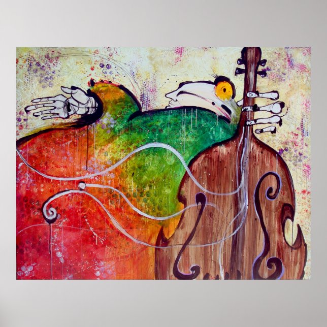 der Solistin Poster (Vorne)