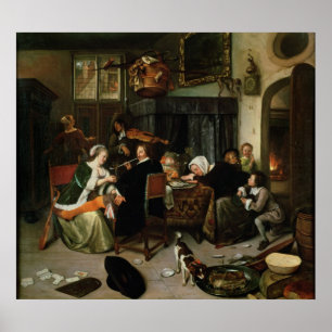 Der Solutionshaus von 1668 Poster