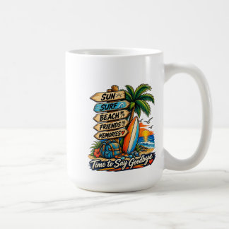 Der Sommer Abschied Kaffeetasse