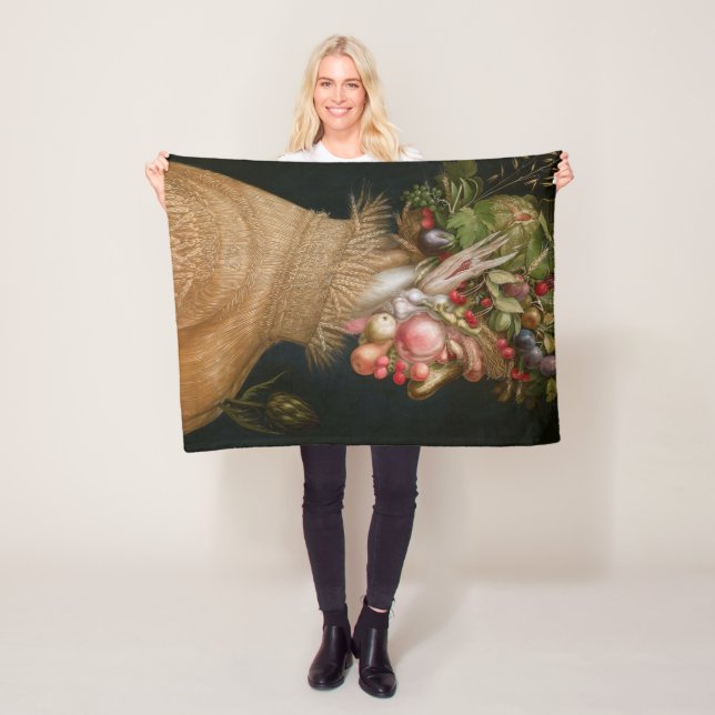 Der Sommer, Arcimboldo Fleecedecke (Beispiel)