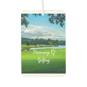 Der Sommer auf dem Golfplatz Autolufterfrischer