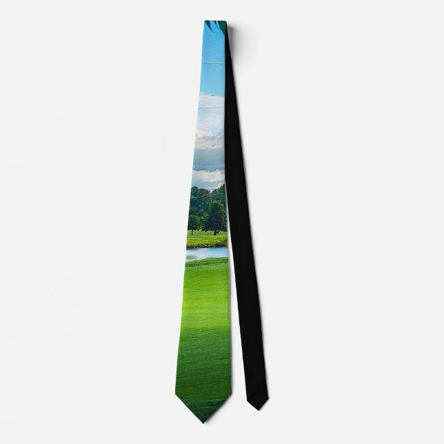 Der Sommer auf dem Golfplatz Krawatte (Vorderseite)