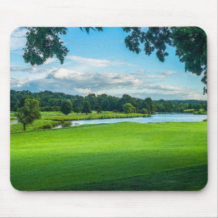 Der Sommer auf dem Golfplatz Mousepad