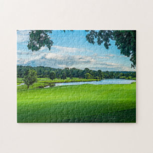 Der Sommer auf dem Golfplatz Puzzle