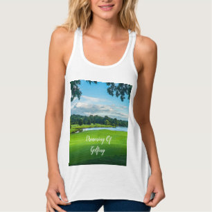 Der Sommer auf dem Golfplatz steht ganz oben Tank Top