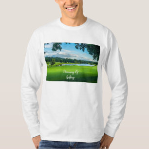 Der Sommer auf dem Golfplatz T-Shirt
