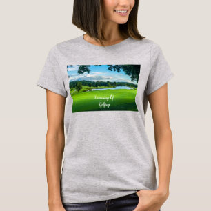 Der Sommer auf dem Golfplatz T - Shirt