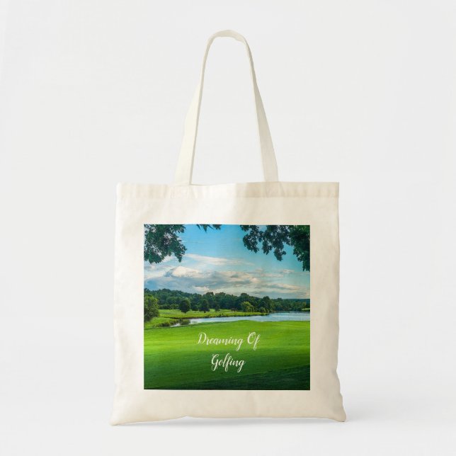 Der Sommer auf dem Golfplatz Tragetasche (Vorne)