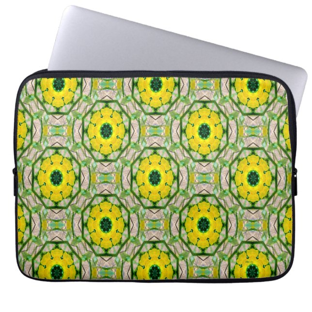 Der Sommer blüht... Laptopschutzhülle (Vorderseite)