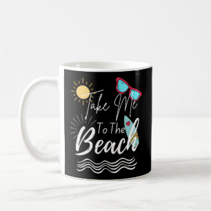 Der Sommer bringt mich an den Strand Kaffeetasse