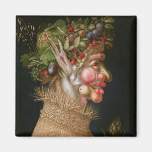 Der Sommer, Giuseppe Arcimboldo, 1573 Magnet