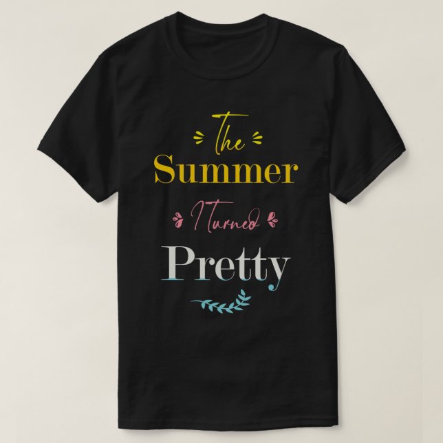 DER SOMMER I WURDE HÜBSCH 4 T-Shirt (Design vorne)