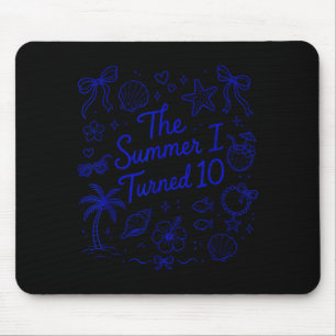 Der Sommer, in dem ich 10 wurde Tropischer Strand- Mousepad