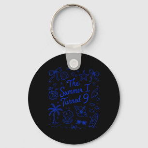 Der Sommer, in dem ich 9 wurde Tropischer Strand-G Schlüsselanhänger