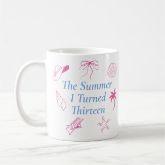 Der Sommer, in dem ich Dreizehn wurde Geburtstagsg Kaffeetasse