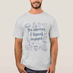 Der Sommer, in dem ich Verlobte Hochzeitsfeiern Ve T-Shirt