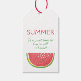 Der Sommer ist eine gute Zeit, um ein Haus zu verk Geschenkanhänger