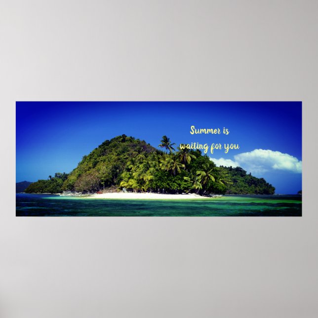 Der Sommer ist für Sie gewartet Poster (Vorne)