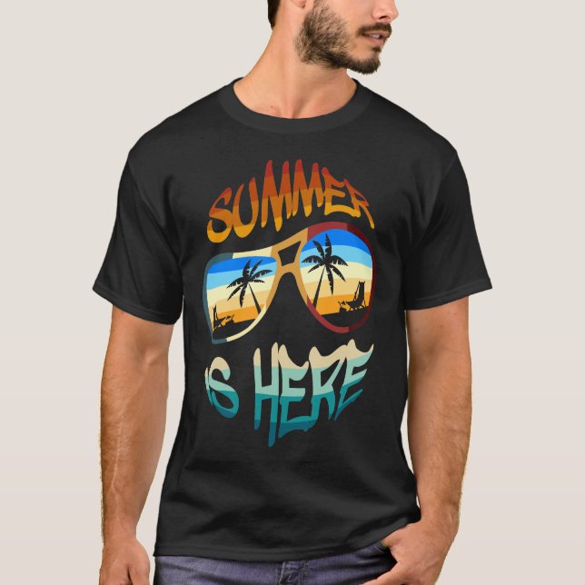 Der Sommer ist hier T-Shirt (Vorderseite)