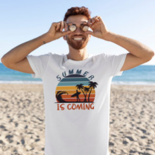 Der Sommer kommt mit dem 70er Vintage Strippalme T-Shirt