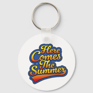 Der Sommer kommt Schlüsselanhänger