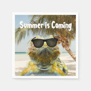 Der Sommer kommt Serviette