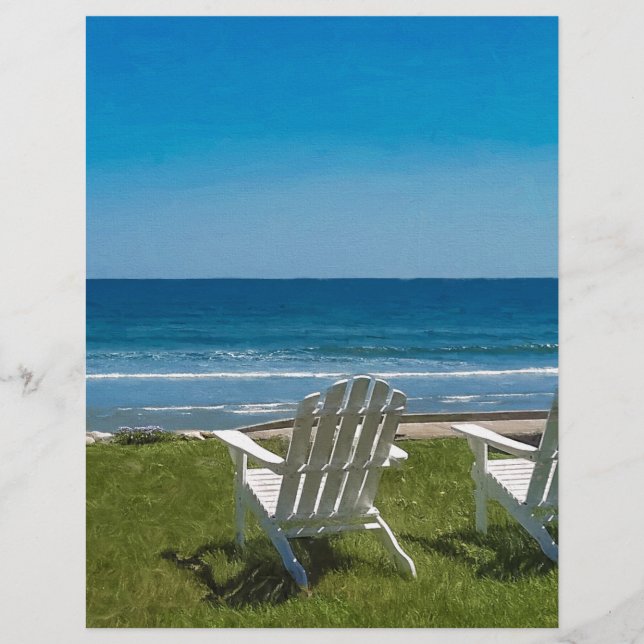 Der Sommer kommt zum Higgins Beach (Vorderseite)