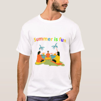 Der Sommer macht Spaß T-Shirt
