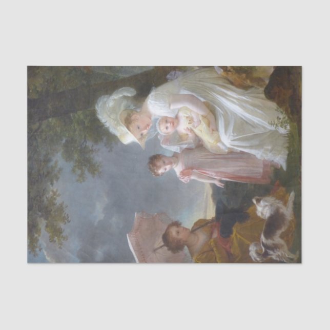 Der Sommer von Marguerite Gerard Seidenpapier (Vorderseite)