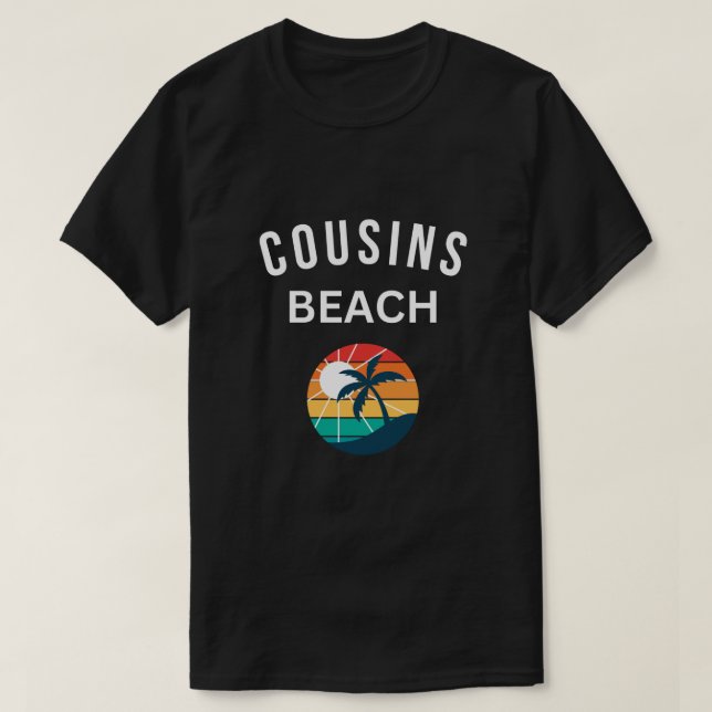 Der Sommer wurde Hübsch - Cousins Beach Uni T-Shirt (Design vorne)
