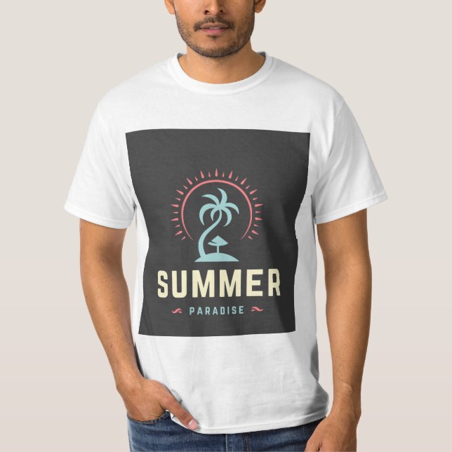Der Sommerparadies T-Shirt (Vorderseite)