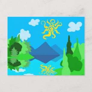 Der Sommersee Postkarte