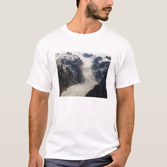 Der Sondrestrom-Gletscher in Grönland T-Shirt (Vorderseite)