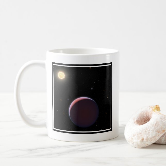 Der sonnenähnliche Star Kepler 51 & Drei Riesenpla Kaffeetasse (Mit Donut)