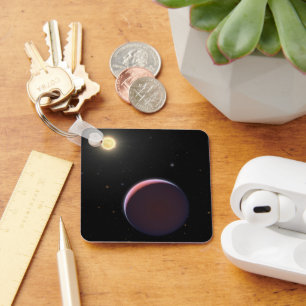 Der sonnenähnliche Star Kepler 51 & Drei Riesenpla Schlüsselanhänger