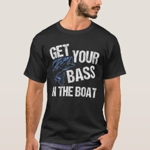 Der Sonnenbarsch-Fischen holt sich den Bass in der T-Shirt